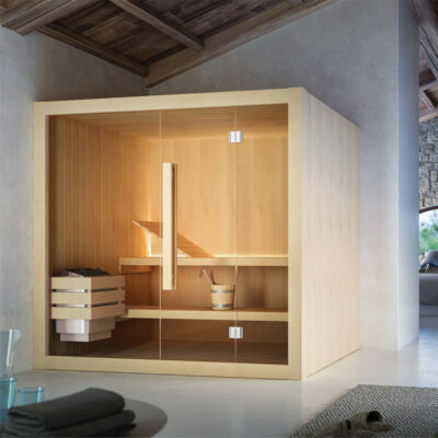 Glass-sauna